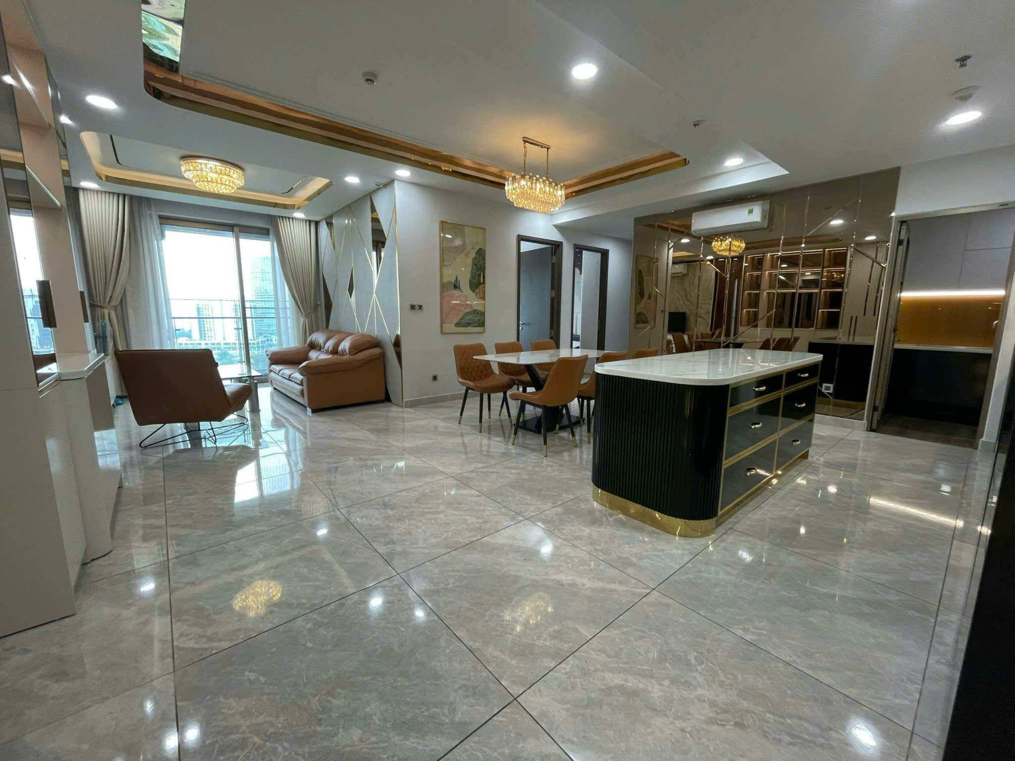 Căn hộ 131m² – 2PN, Full Nội Thất, View Thoáng, Cho Thuê Ngay