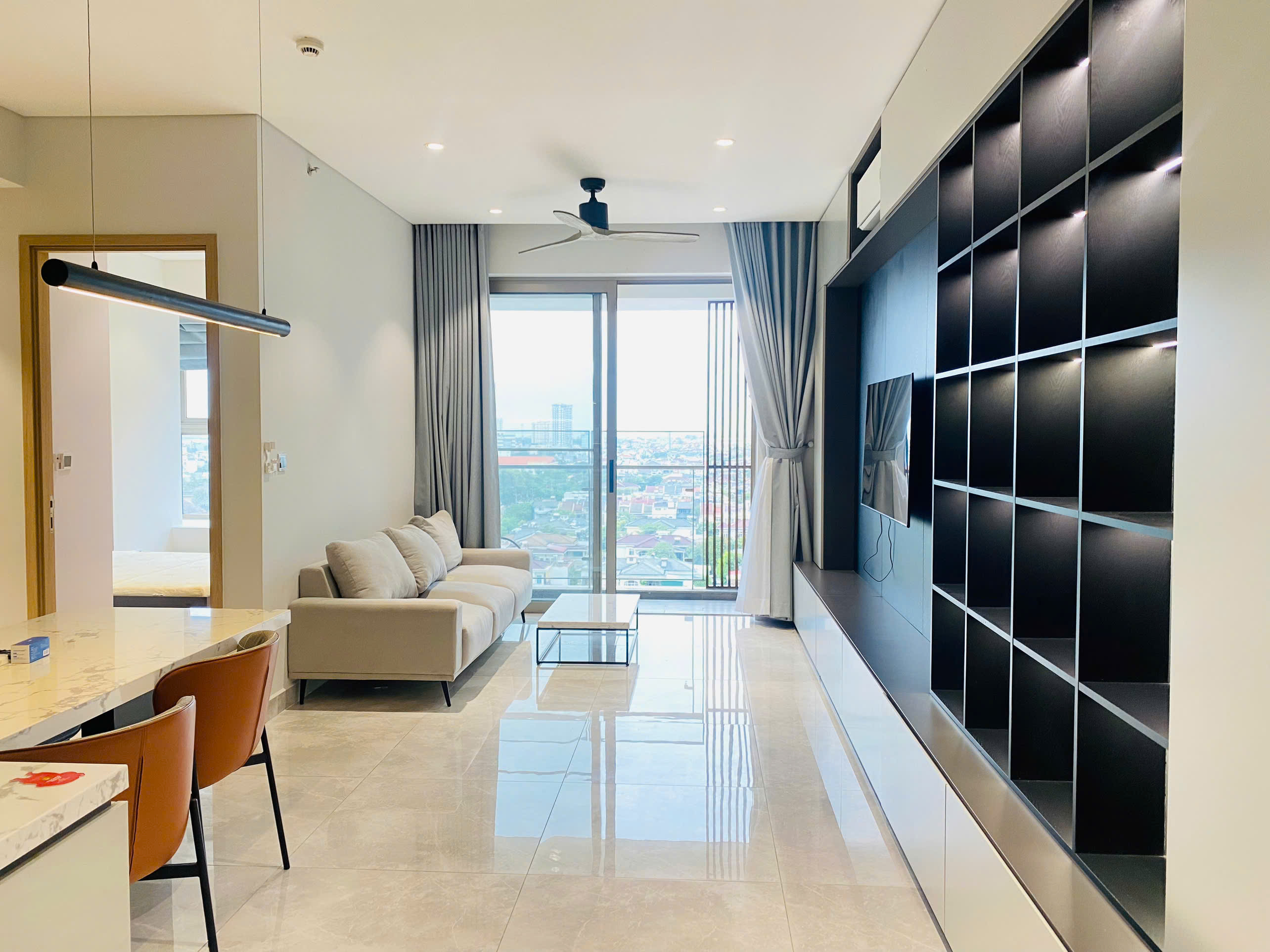 Cho Thuê Căn Hộ 86m² – 2PN, Full Nội Thất, Nhà Trống, View Thoáng