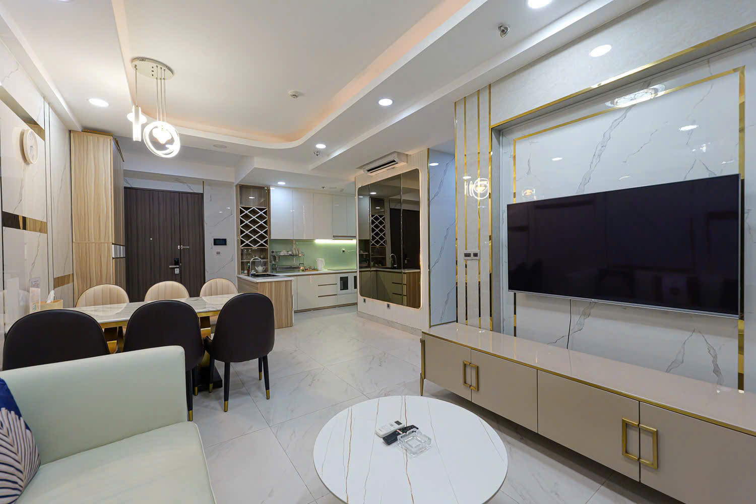 Cho Thuê Căn Hộ 80m² – 2PN 2WC – Full Nội Thất, Thoáng Đẹp, Trống Xem Ngay